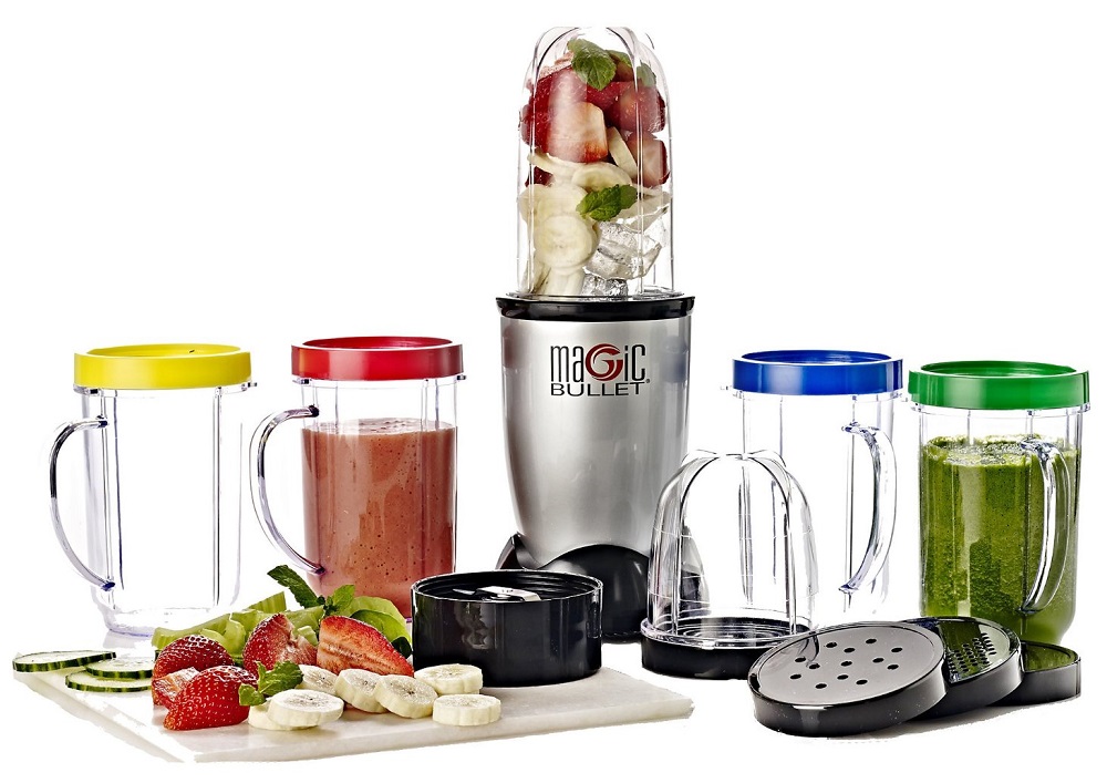 Magic Bullet MBBX22802 Compact Food Processor Blender Smoothie Maker